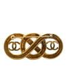 Chanel Gold Plated Infinity CC Brooch Secondhand