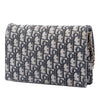 Dior Oblique Canvas Saddle Pouch Wallet on Chain Secondhand
