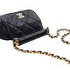 Chanel Mini Caviar Bar Clutch On Chain Secondhand