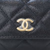 Chanel Mini Caviar Bar Clutch On Chain Secondhand