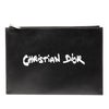 Dior Leather Daily Script Clutch Secondhand