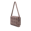 Prada Canvas Geometric Shoulder Bag Secondhand