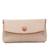 Celine Macadam Coated Canvas Clutch Secondhand