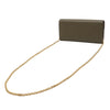 Fendi Smooth and Grained Calfskin Vitello King Cruise FF Diamonds Continental Envelope Wallet On Chain Secondhand