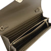 Fendi Smooth and Grained Calfskin Vitello King Cruise FF Diamonds Continental Envelope Wallet On Chain Secondhand
