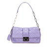 Dior Lambskin Cannage New Lock Flap Shoulder Bag Secondhand