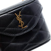 Saint Laurent Micro Quilted Lambskin Monogram June Box Vanity Bag Secondhand