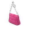 Miu Miu Matelasse Nappa Frame Crystal Chain Satchel Secondhand