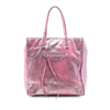 Balenciaga Metallic Leather Papier A5 Tote Secondhand