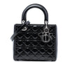 Dior Medium Patent Cannage Lady Dior Secondhand