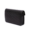 Secondhand Chanel Goatskin Chevron Statement Wallet On Chain