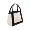 Balenciaga Canvas Navy Cabas Tote S Secondhand