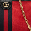 Gucci Small Suede Web Ophidia Chain Crossbody Secondhand