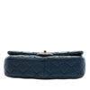 Chanel Paris Salzburg Medium Patent and Goatskin CC Eyelet Flap Secondhand