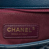 Chanel Paris Salzburg Medium Patent and Goatskin CC Eyelet Flap Secondhand