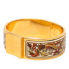 Hermès Enamel Fall Foliage Loquet Hinge Bracelet PM Secondhand