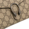 Gucci GG Supreme Dionysus Chain Wallet Secondhand