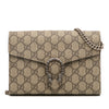 Gucci GG Supreme Dionysus Chain Wallet Secondhand
