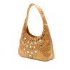 Prada Floral Embellished Satin Shoulder Bag Secondhand