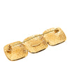 Chanel Gold Plated Triple CC Brooch Secondhand
