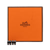Hermès Lacquered Palladium Plated Mini Pop H Stud Earrings Secondhand