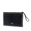 Valentino Leather Rockstud Clutch Secondhand