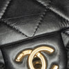Secondhand Chanel Mini Quilted Calfskin Crystal Pearls Chain Flap