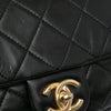 Secondhand Chanel Mini Quilted Calfskin Crystal Pearls Chain Flap