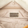 Ferragamo Leather and Wicker Shoulder Bag Secondhand