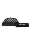 Chanel Quilted Caviar Timeless Kisslock Clutch Secondhand