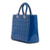Dior Large Patent Cannage Lady Dior Secondhand