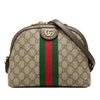 Secondhand Gucci Small GG Supreme Web Ophidia Dome Crossbody
