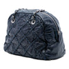 Chanel Quilted Crinkled Calfskin Ultra Stitch Bowling Bag Secondhand