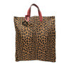 Fendi Leopard Print Canvas Tote Secondhand
