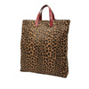 Fendi Leopard Print Canvas Tote Secondhand