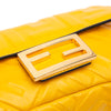 Fendi Mini Zucca Embossed Leather Baguette Satchel Secondhand