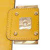 Fendi Mini Zucca Embossed Leather Baguette Satchel Secondhand