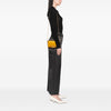 Fendi Mini Zucca Embossed Leather Baguette Satchel Secondhand