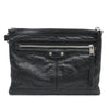 Balenciaga Lambskin Motocross Classic Clip S Clutch Secondhand