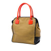 LOEWE Tricolor Leather Anagram Oro Handbag Secondhand