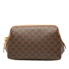 Celine Macadam Coated Canvas Cosmetic Pouch Secondhand