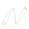 Secondhand Cartier 18K White Gold C de Cartier Heart Pendant Necklace