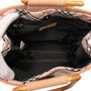 Burberry Vinyl And Nova Check Canvas Bamboo Tote Secondhand