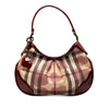Secondhand Burberry Small Nova Check Coated Canvas Hearts Hernville Hobo