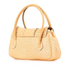 Celine Perforated Leather Buckle Handbag Secondhand