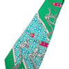Hermès Mors Et Gourmettes Remix Silk Twilly Scarf Secondhand