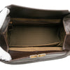 Fendi Zucca Canvas Push Lock Box Handbag Secondhand