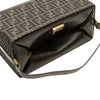 Fendi Zucca Canvas Push Lock Box Handbag Secondhand