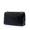 Chanel Crackled Patent Puzzle Reissue 2.55 Double Flap 226 Secondhand