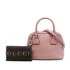 Gucci Mini Calfskin GG Charm Dome Satchel Secondhand